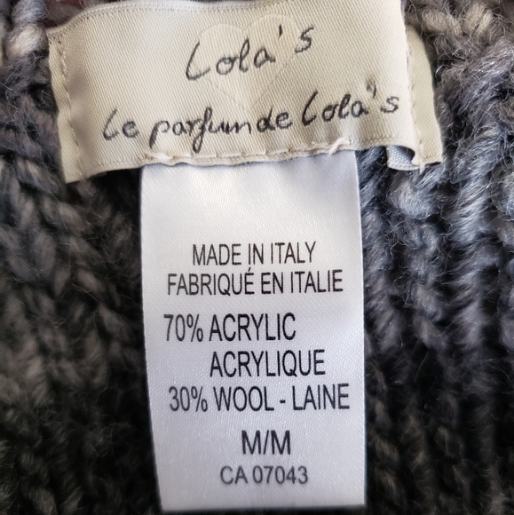Lola's wool blend Made in Italy sweater - Picture 4 of 4